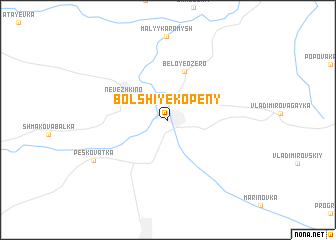 map of Bol\