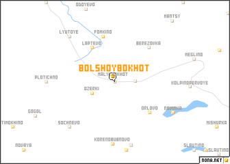 map of Bol\
