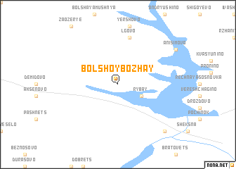 map of Bol\