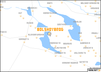 map of Bol\