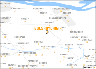 map of Bol\