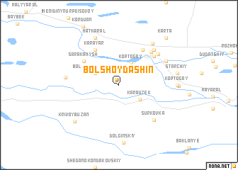 map of (( Bolʼshoy Dashin ))