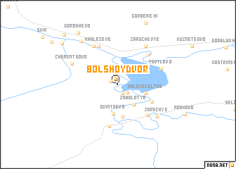 map of Bol\