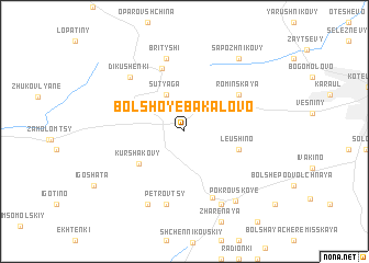 map of Bol\