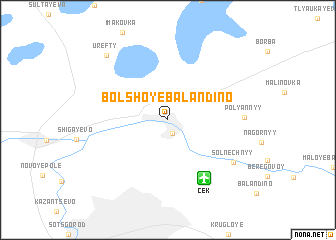 map of Bol\