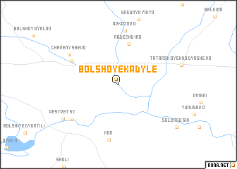 map of Bol\