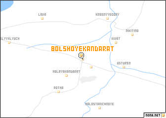 map of Bol\