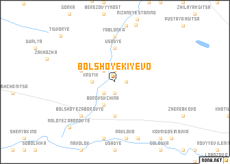 map of Bol\