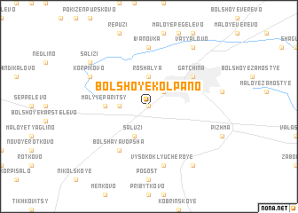 map of Bol\