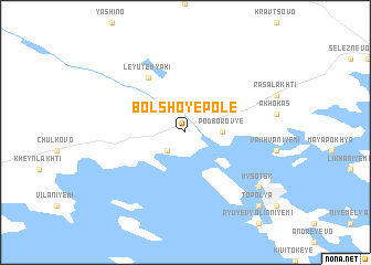 map of Bol\