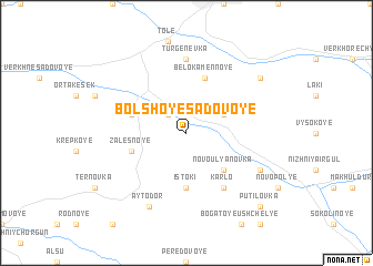 map of Bolʼshoye Sadovoye