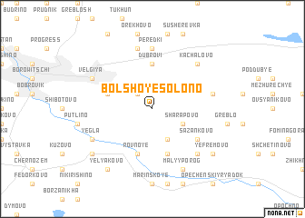 map of Bol\