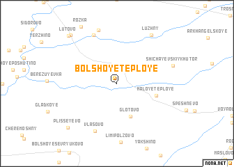 map of Bol\