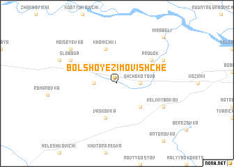 map of Bolʼshoye Zimovishche