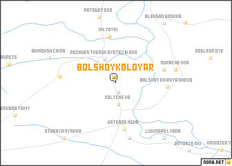 map of Bol\