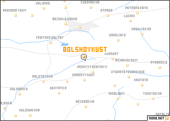 map of Bol\