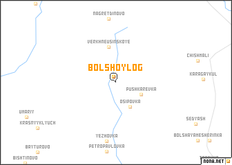 map of Bol\