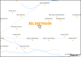 map of Bol\
