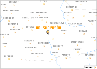 map of Bolʼshoy Osov