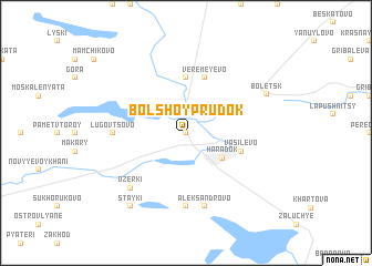 map of Bolʼshoy Prudok