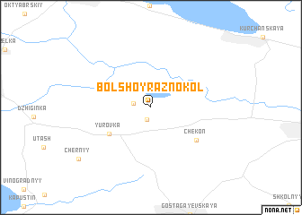 map of Bol\