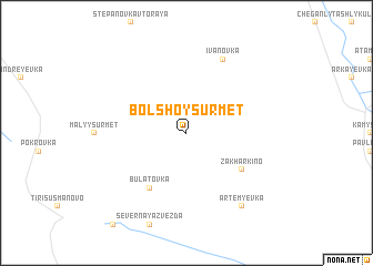 map of Bol\