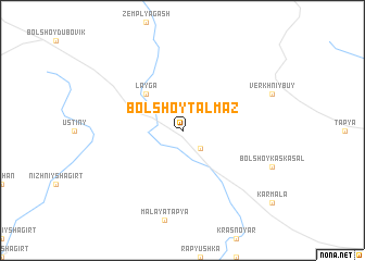 map of Bol\