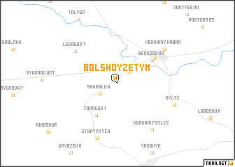 map of Bol\