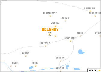 map of Bol\