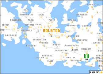 map of Bolstad