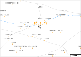 map of Bolsuny