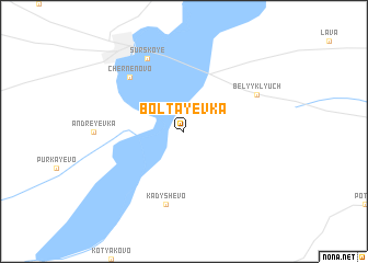 map of Boltayevka