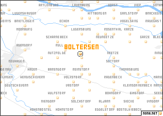 map of Boltersen