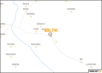 map of Bol Thi