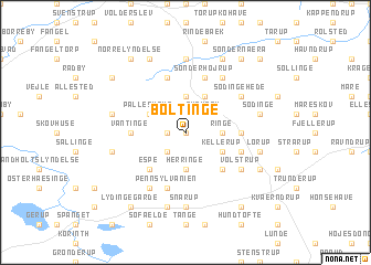 map of Boltinge