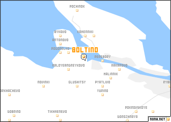 map of Boltino