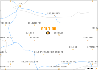 map of Boltino