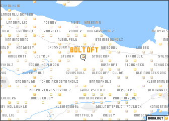 map of Boltoft