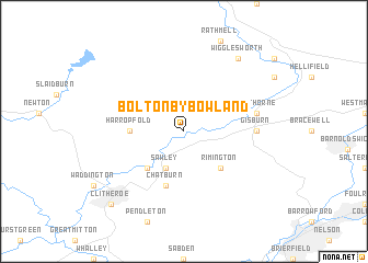 map of Bolton by Bowland