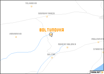 map of Boltunovka