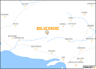 map of Bölüceağaç