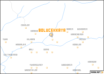 map of Bölücekkaya