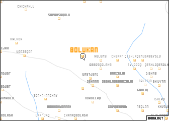 map of Bolūkān