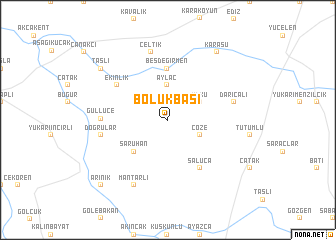 map of Bölükbaşı