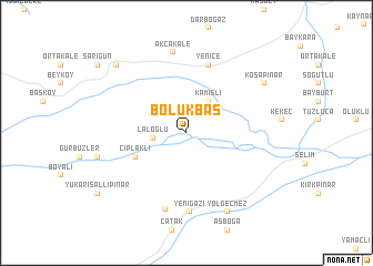 map of Bölükbaş