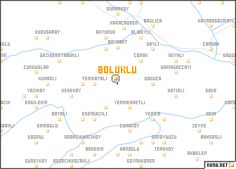 map of Bölüklü