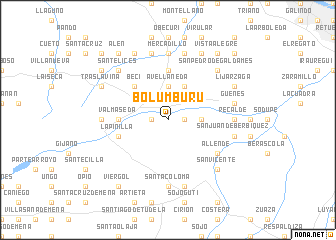 map of Bolúmburu