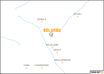 map of Bolumbu