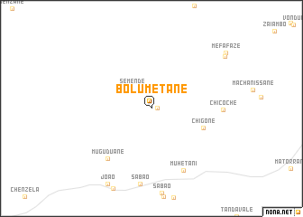 map of Bolumetane