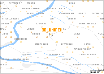 map of Boluminek